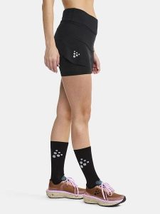 Craft Spódnico-spodenki "Pro Hypervent" w kolorze czarnym do biegania rozmiar: XL. Czarne spódnice Craft, na co dzień, xl, bez wzorów, z materiału, sportowe. Za 125,27 zł.