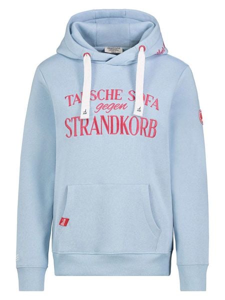 Eight2Nine Bluza w kolorze błękitnym rozmiar: S. Niebieskie bluzy Eight2Nine, s, bez wzorów, z bawełny, z kapturem. Za 113,36 zł.