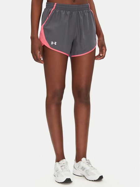 Under Armour Szorty sportowe Fly By 3" 1382438 Szary Loose Fit. Szare spodenki sportowe Under Armour, bez wzorów, z syntetyku, sportowe. Za 89,99 zł.