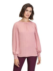 Betty Barclay Bluzka w kolorze jasnoróżowym rozmiar: 36. Różowe bluzki Betty Barclay, bez wzorów, bez kołnierzyka, bez ramiączek. Za 126,95 zł.