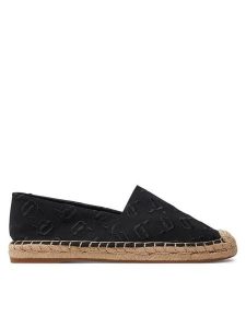 KARL LAGERFELD Espadryle KL80124A Czarny. Czarne espadryle KARL LAGERFELD, bez wzorów, z materiału, bez obcasa. Za 429,99 zł.