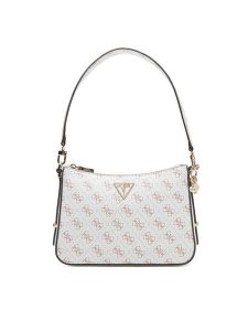 Guess Torebka HWEQG9 51018 Biały. Białe torebki klasyczne Guess, z aplikacjami, ze skóry, bez dodatków. Za 309,99 zł.