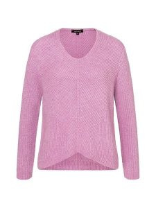 More & More Sweter w kolorze jasnoróżowym rozmiar: 40. Różowe swetry oversize More & More, bez wzorów, ze splotem, bez ramiączek. Za 131,74 zł.