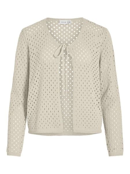 Vila Kardigan "Catzu" w kolorze kremowym rozmiar: M. Brązowe kardigany Vila. Za 74,11 zł.