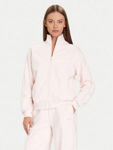 Guess Bluza V5BQ15 KCX22 Różowy Regular Fit. Czerwone bluzy Guess, m, z aplikacjami, z syntetyku, bez kaptura. Za 369,99 zł.