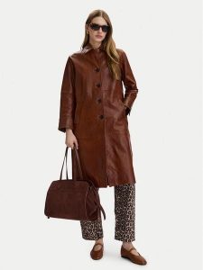 LOVE MOSCHINO Torebka JC4271PP0OKJ0313 Brązowy. Brązowe shopper bag LOVE MOSCHINO, bez wzorów, ze skóry, bez dodatków. Za 770,99 zł.