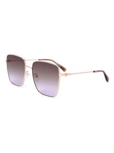 Moschino Damskie okulary przeciwsłoneczne w kolorze złoto-fioletowym rozmiar: 59. Różowe okulary przeciwsłoneczne MOSCHINO. Za 259,95 zł.