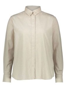 Pepe Jeans Koszula w kolorze beżowym rozmiar: XL. Brązowe koszule Pepe Jeans, xl, bez wzorów, z bawełny, bez kołnierzyka, bez ramiączek. Za 127,65 zł.
