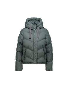 Garcia Kurtka pikowana w kolorze zielonym rozmiar: L. Szare kurtki Garcia, l, bez wzorów, bez kaptura. Za 226,24 zł.