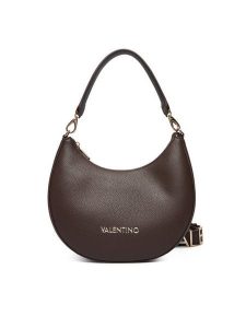 Valentino Torebka Alexia VBS5A808 Brązowy. Brązowe torebki klasyczne Valentino, bez wzorów, ze skóry, bez dodatków. Za 509,99 zł.