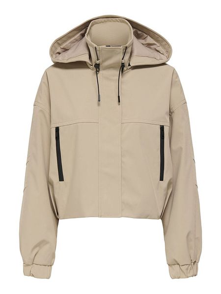 ONLY Kurtka przejściowa w kolorze beżowym rozmiar: L. Brązowe kurtki ONLY, l, bez wzorów, bez kaptura. Za 189,29 zł.