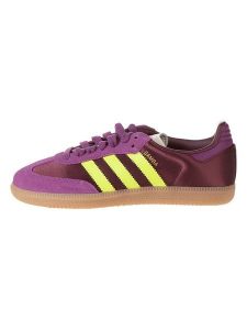 Adidas Sneakersy "Samba OG Maroon Rich" w kolorze fioletowym rozmiar: 39 1/3. Różowe trampki ADIDAS, bez wzorów, bez zapięcia. Za 379,95 zł.