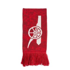 SZALIK PODSTAWOWY ARSENAL FC. Białe szaliki ADIDAS, bez wzorów, z materiału. Za 109,00 zł.