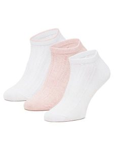 Roxy Stopki AS_ROXY_07S_SS25 (3-PACK) Biały. Białe skarpetki Roxy, bez wzorów, z bawełny. Za 29,99 zł.