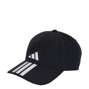 Czapka z daszkiem 3-Stripes CLIMAPROOF. Czarne czapki ADIDAS, bez wzorów. Za 89,95 zł.