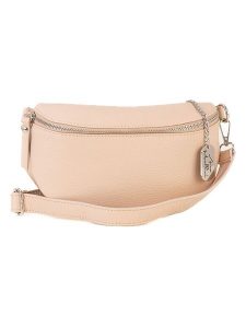 Anna Morellini Skórzana saszetka "Berenice" w kolorze kremowym - 25 x 14 x 1 cm rozmiar: onesize. Brązowe nerki i saszetki Anna Morellini, bez wzorów, z materiału. Za 173,99 zł.