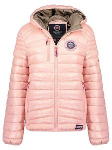 Canadian Peak Kurtka pikowana "Briouteaka" w kolorze jasnoróżowym rozmiar: L. Różowe kurtki Canadian Peak, l, bez wzorów, bez kaptura. Za 223,99 zł.