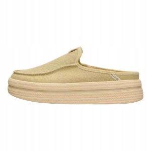HeyDude Damskie Espadryle Austin Lift Espadrille Woven. Brązowe espadryle Hey Dude, bez wzorów, z materiału, bez obcasa. Za 379,00 zł.
