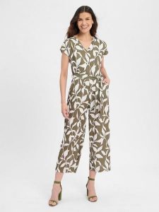 More & More Kombinezon Kobiety zielony, 34. Zielone kombinezony More & More, na lato, bez wzorów, z materiału, eleganckie, bez kołnierzyka, bez ramiączek. Za 329,95 zł.