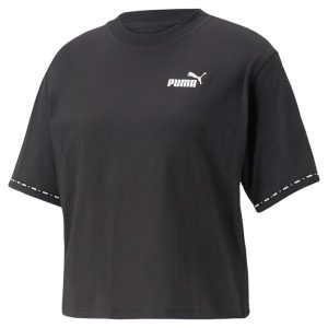T-shirt z krótkim rękawem damski Puma POWER TAPE. Brązowe t-shirty Puma, l, bez wzorów, z bawełny, bez kołnierzyka, bez ramiączek. Za 214,00 zł.