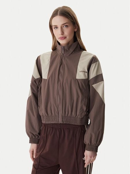 Adidas Bluza Blocked Washed KD8787 Brązowy Oversize. Brązowe bluzy ADIDAS, xl, bez wzorów, z syntetyku, bez kaptura. Za 379,99 zł.