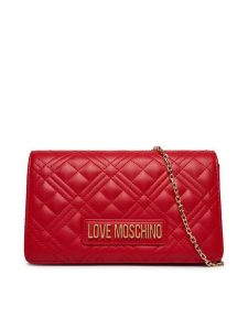 LOVE MOSCHINO Torebka JC4079PP1OLA0500 Czerwony. Czerwone torebki klasyczne LOVE MOSCHINO, bez wzorów, ze skóry, bez dodatków. Za 639,99 zł.