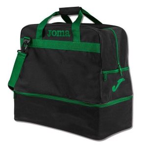 Torba piłkarska Joma Training III z podwójnym dnem 50L zielony. Zielone torby podróżne i sportowe JOMA, bez wzorów, z poliamidu, duże. W wyprzedaży za 166,25 zł.