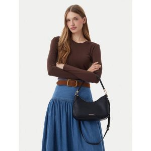 Torebka MICHAEL Michael Kors. Czarne torebki klasyczne MICHAEL Michael Kors, bez wzorów, bez dodatków. Za 666,99 zł.