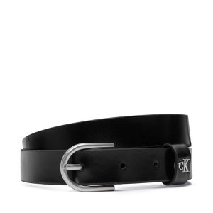 Pasek Calvin Klein. Czarne paski Calvin Klein, bez wzorów. Za 209,99 zł.