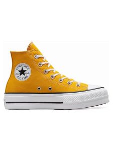 Converse Sneakersy "Chuck Taylor All Star Move" w kolorze pomarańczowym rozmiar: 39,5. Pomarańczowe trampki Converse, bez wzorów, za kostkę, bez zapięcia. Za 298,67 zł.