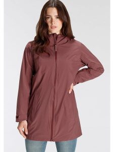 Jack Wolfskin Parka funkcyjna "Solaia" w kolorze bordowym rozmiar: 48. Czerwone płaszcze Jack Wolfskin, s, bez wzorów, bez kaptura. Za 615,95 zł.