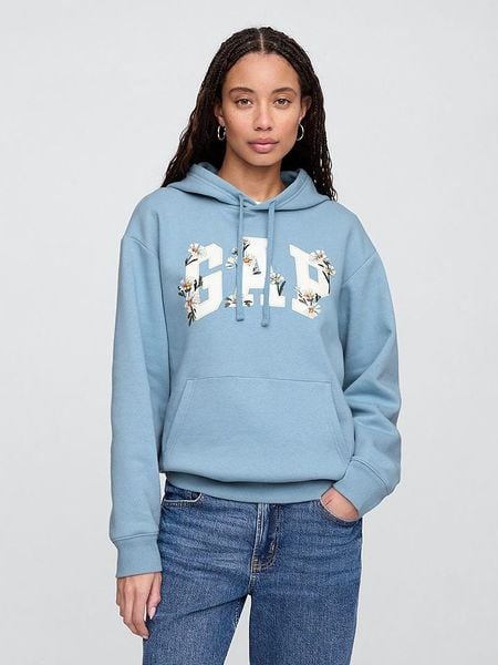 GAP Bluza w kolorze błękitnym rozmiar: M. Niebieskie bluzy GAP, m, bez wzorów, z kapturem. Za 170,47 zł.