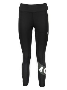 Asics Legginsy sportowe w kolorze biało-czarnym rozmiar: S. Czarne legginsy ASICS, s, bez wzorów, z materiału, z podwyższonym stanem, outdoorowe. Za 130,81 zł.