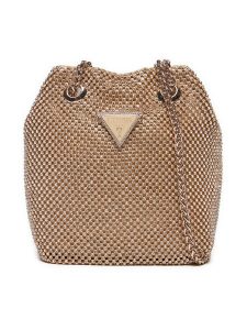 Guess Torebka HWRP93 50750 Złoty. Żółte torebki klasyczne Guess, z aplikacjami, z tworzywa sztucznego, bez dodatków. Za 499,99 zł.