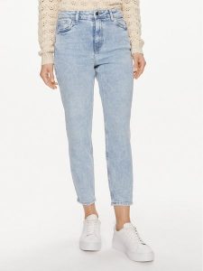 Noisy May Jeansy Moni 27029555 Niebieski Skinny Fit. Niebieskie jeansy Noisy may, bez wzorów, z bawełny. Za 179,99 zł.