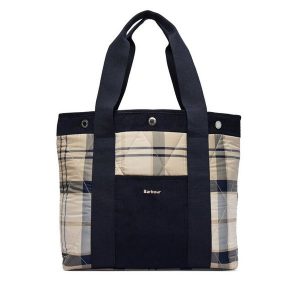 Torebka Barbour. Niebieskie torebki klasyczne Barbour, bez wzorów, bez dodatków. Za 459,99 zł.