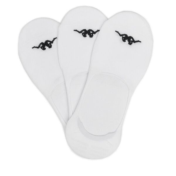 Stopki Kappa. Białe skarpetki Kappa, bez wzorów. Za 9,99 zł.