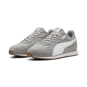 Sneakersy unisex Softride St Miler PUMA Gray Echo White Gum Beige. Białe buty sportowe Puma, bez wzorów, bez zapięcia. Za 320,35 zł.