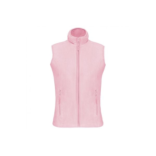 Damski polar bez rękawów Kariban Mélodie. Czerwone kurtki KARIBAN, m, bez wzorów, z polaru, bez kaptura. Za 141,00 zł.