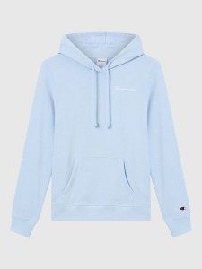 Champion Bluza w kolorze błękitnym rozmiar: XL. Niebieskie bluzy Champion, xl, bez wzorów, z bawełny, z kapturem. Za 132,05 zł.