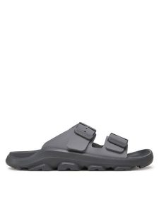 Birkenstock Klapki Mogami Terra Stealth 2-Strap Whale 1029595 Szary. Szare klapki Birkenstock, bez wzorów, ze skóry, bez obcasa. Za 279,99 zł.