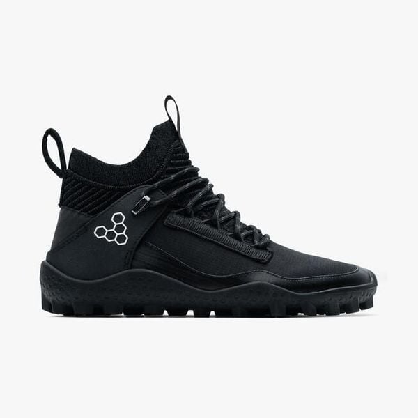 Buty turystyczne damskie Vivobarefoot Magna Lite WR SG. Czarne buty trekkingowe VIVOBAREFOOT, bez zapięcia. Za 708,99 zł.