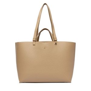 Torebka GINO ROSSI. Brązowe shopper bag Gino Rossi, bez wzorów, bez dodatków. Za 329,99 zł.