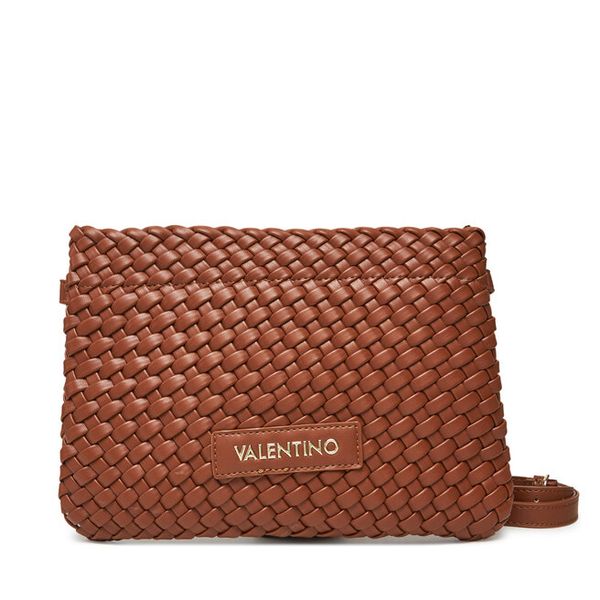 Torebka Valentino. Brązowe listonoszki Valentino, bez wzorów, bez dodatków. Za 239,99 zł.