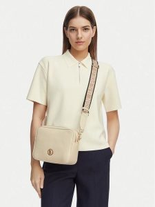 U.S. Polo Assn. Torebka BIUXT8580WVP Beżowy. Brązowe torebki klasyczne U.S. Polo Assn., bez wzorów, ze skóry, bez dodatków. Za 124,99 zł.