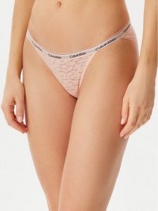 Calvin Klein Underwear Figi klasyczne 000QD5213E Różowy. Czerwone figi Calvin Klein Underwear, bez wzorów, z syntetyku. Za 49,99 zł.