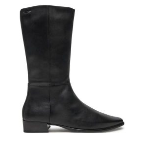 Botki Vagabond Shoemakers. Czarne botki Vagabond Shoemakers, bez wzorów, bez obcasa, na płaskiej podeszwie, bez zapięcia. Za 599,99 zł.