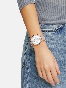 Liebeskind Chronograf w kolorze różowozłoto-białym rozmiar: onesize. Różowe, analogowe zegarki Liebeskind. Za 483,17 zł.
