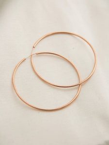 Lodie Silver Srebrne kolczyki-kreole rozmiar: onesize. Szare kolczyki Lodie Silver, srebrne. Za 81,45 zł.