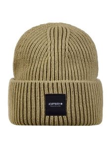 Icepeak Czapka beanie w kolorze beżowym rozmiar: onesize. Brązowe czapki Icepeak, bez wzorów, z materiału. Za 65,85 zł.